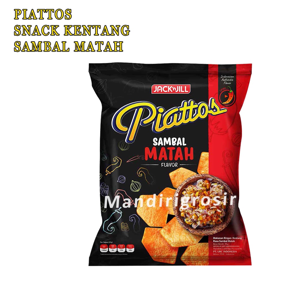 Piattos Snack Kentang * Cemilan * Makanan Ringan Kentang * Aneka Rasa