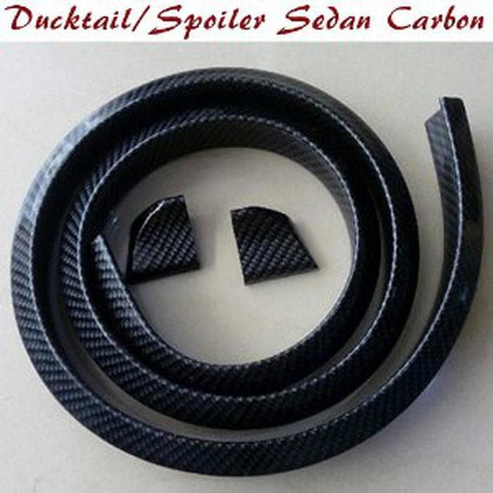 Ducktail/Spoiler Carbon untuk Mobil Sedan sparepart murah