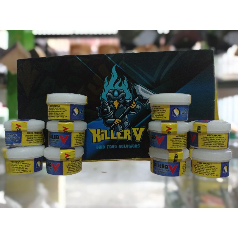 Killer V Salep Kaki Kenari