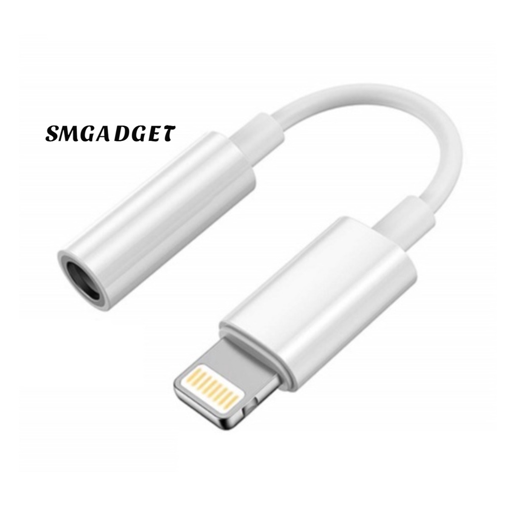 Jual kabel Lightning To Audio Jack Adaptor Shopee Indonesia