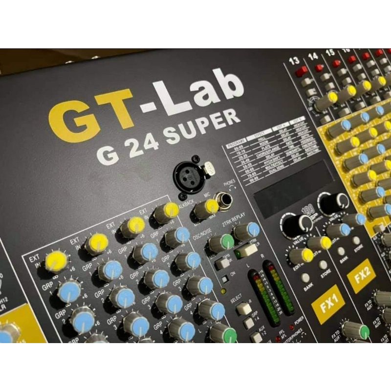 Mixer Audio GT Lab 24 Channel G24 G 24 SUPER SERIES ORIGINAL BY RDW