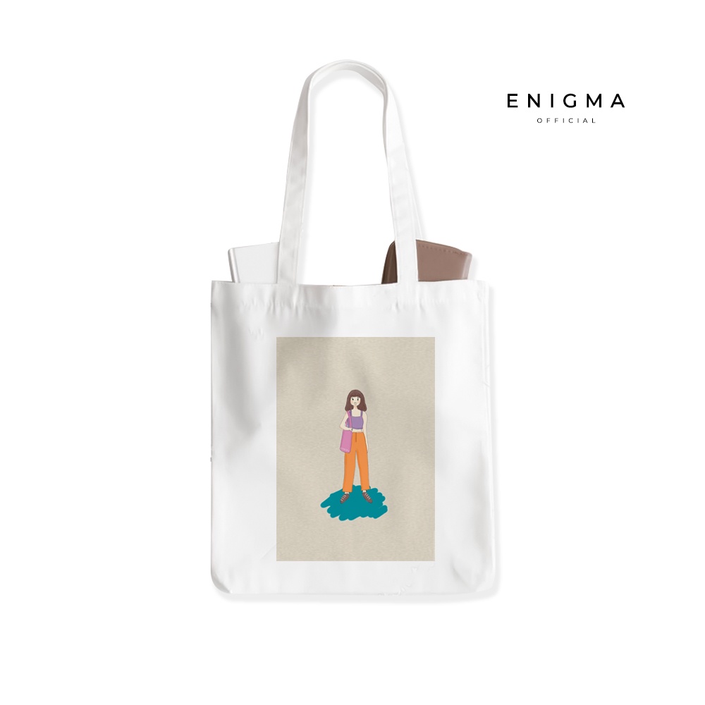 SALE TOTEBAG KANVAS ORIGINAL ENIGMA TOTEBAG KANVAS COLLECTION R