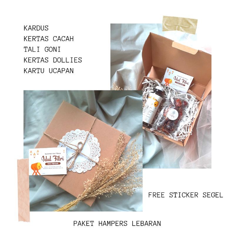 

PAKET PACKAGING HAMPERS FREE BUBBLEWRAP GIFT BOX KOTAK KADO HADIAH PARSEL LEBARAN GRADUATION ULANG TAHUN AESTHETIC