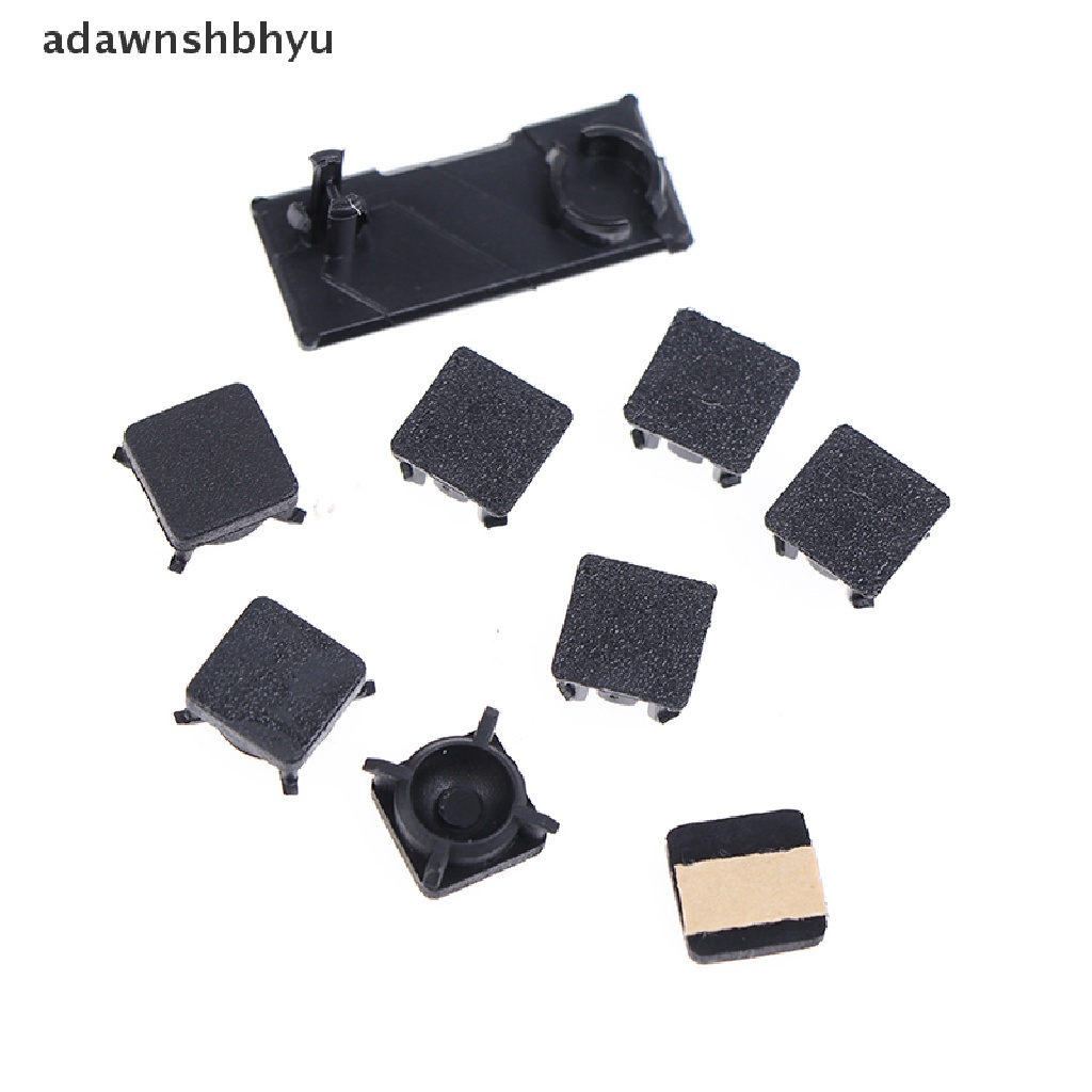 Adawnshbhyu Screw Feet Cover Untuk PS3 Slim 2000 3000 Console Rubber Feet Karet Boot Cover