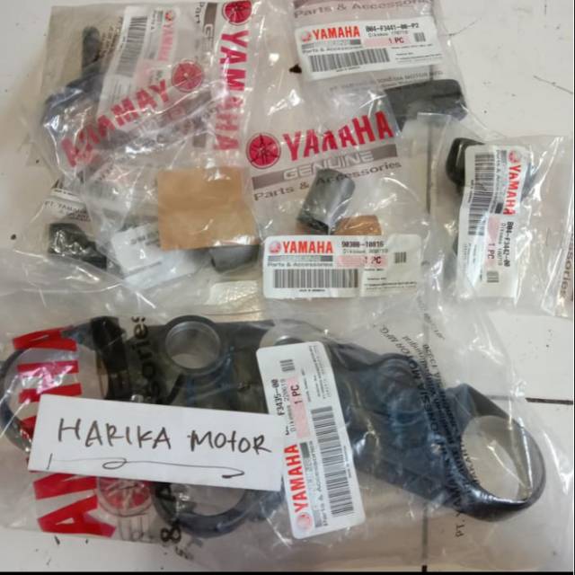 segitiga atas MT25 MT 25 SET PLIT KLEMAN STANG ORIGINAL