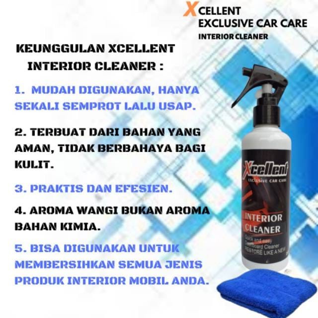 PAKET HEMAT XCELLENT INTERIOR - BLACK XCELLENT - SHINE XCELLENT