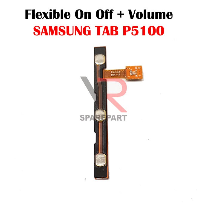 FLEXIBLE ON OFF SAMSUNG TAB 2 10.1 / P5100 ON OFF + VOLUME