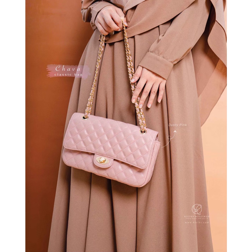 TAS SLINGBAG PREMIUM CHAVA BAG by Kiciks Muslimah