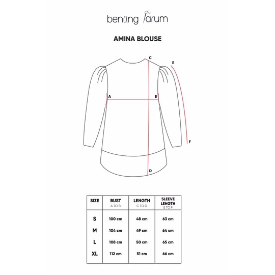 AMINA BLOUSE - BENANG JARUM