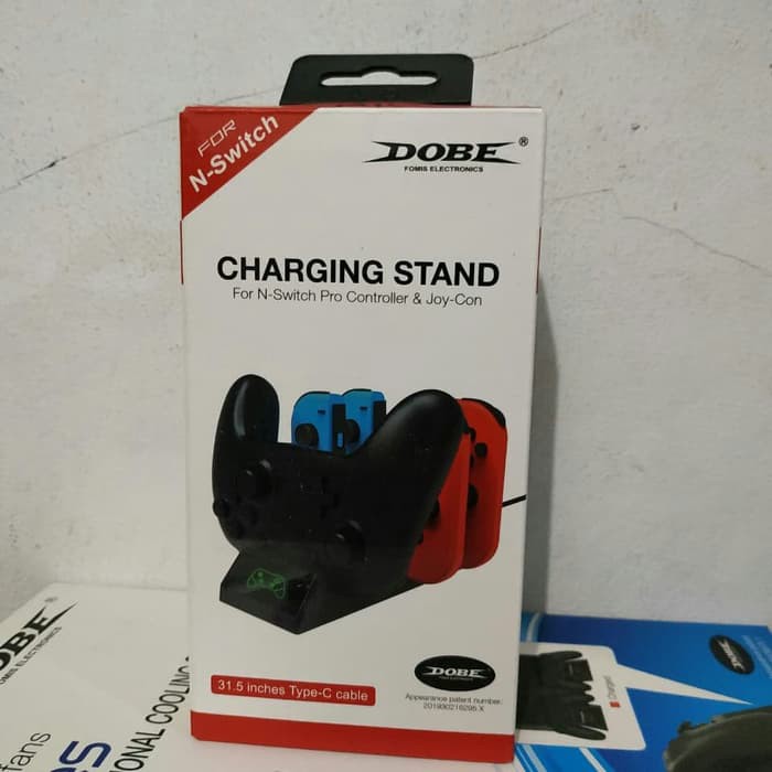 DOBE CHARGING STAND NINTENDO SWITCH PRO CONTROLLER &amp; JOY-CON TNS-19017