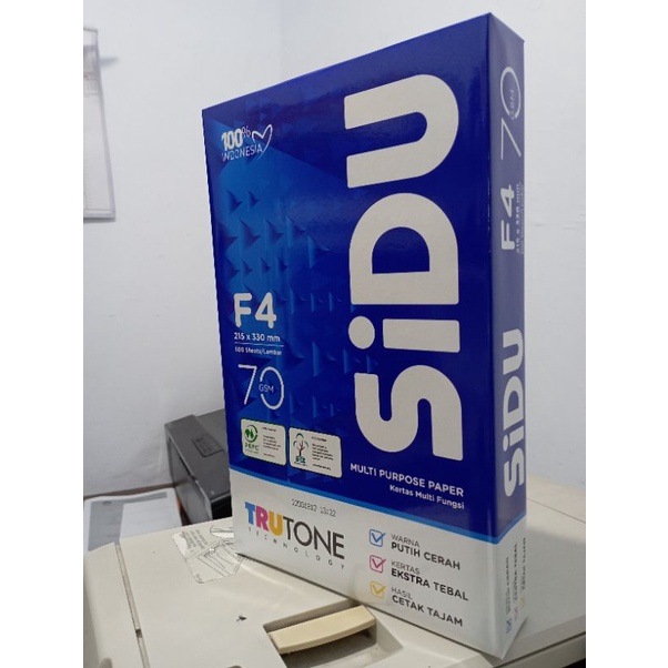 

HVS SIDU F4 70 gsm lumajang