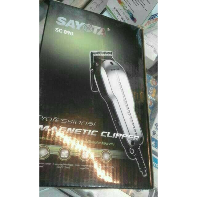 Sayota Alat Cukur Rambut /Hair Clipper magnetik SC-890 garansi resmi