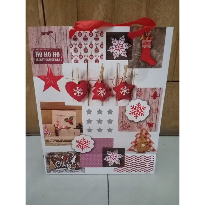 

(TERLARIS) KM403 3 PCS PAPERBAG CHRISTMAS