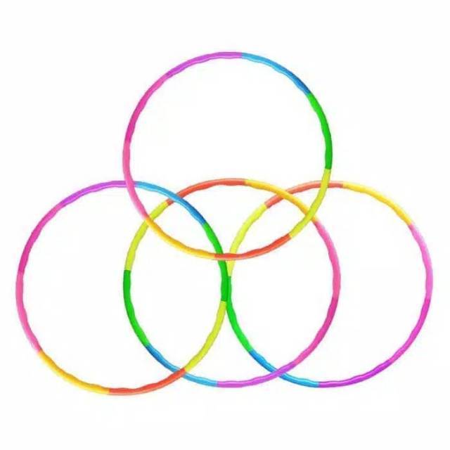 Mainan edukasi anak dewasa hula hoop bongkar pasang
