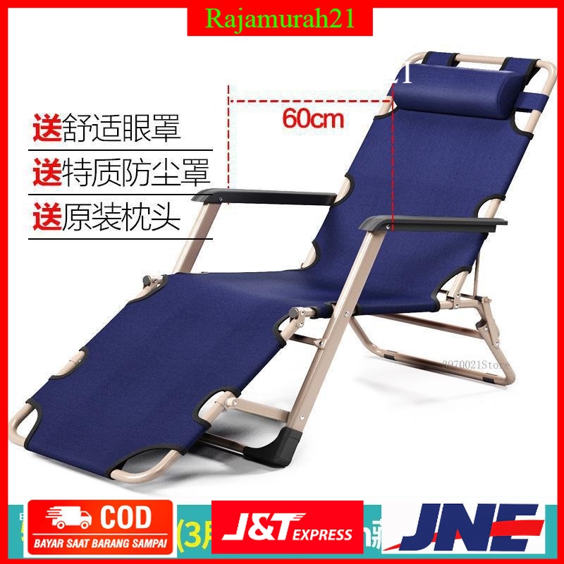 Zero Gravity Kursi Lipat Kerja Folding Picnic Chair - NO4 - Navy Blue