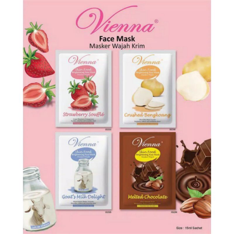 VIENNA Skin Food Brightening Face Mask 15ml