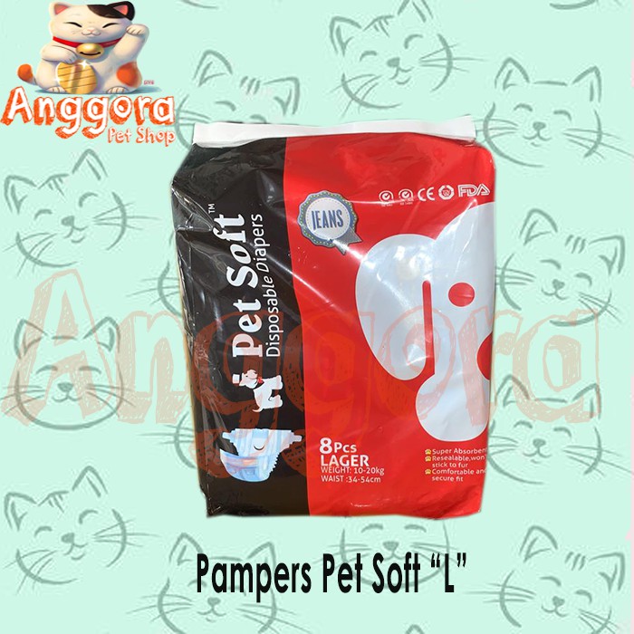 Pampers untuk Kucing Anjing PET SOFT All Size