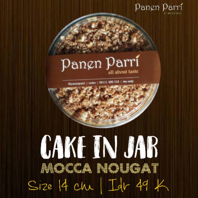 

Cake In Jar