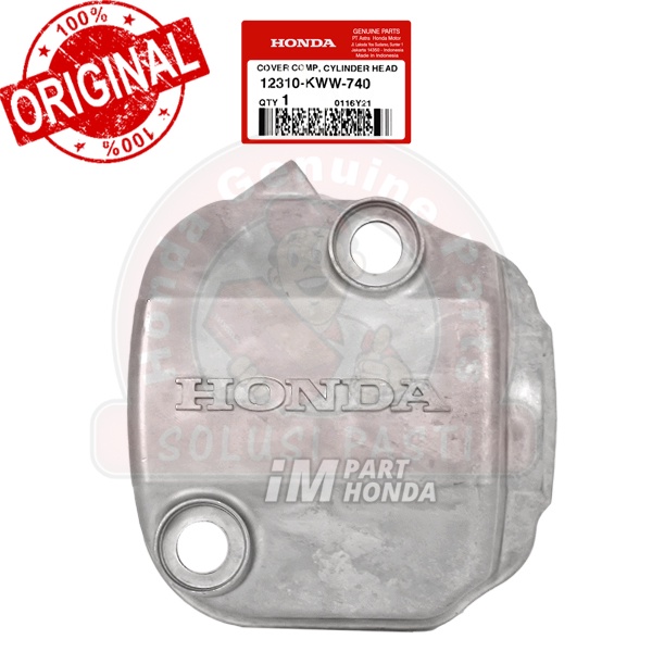 Original  Cover Cylinder Head Tutup Mesin Klep Blade 110 Revo 110 2011 2012 Karbu Revo Fi 12310-KWW-