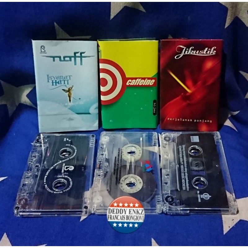 Kaset Pita Jikustik Dygta Naff Caffein Bintang