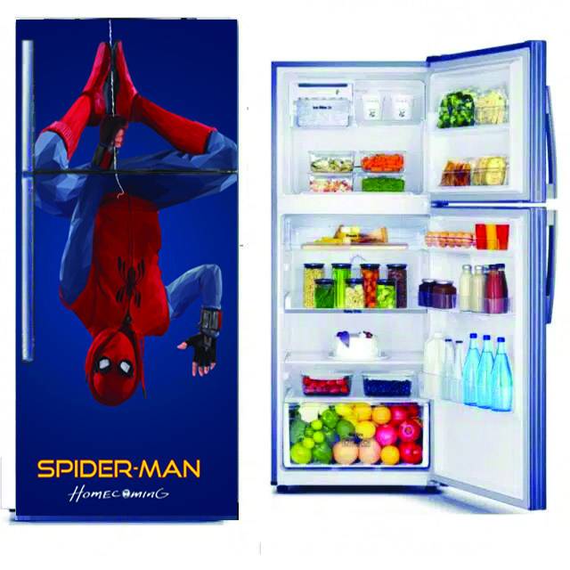 STIKER KULKAS 2 PINTU