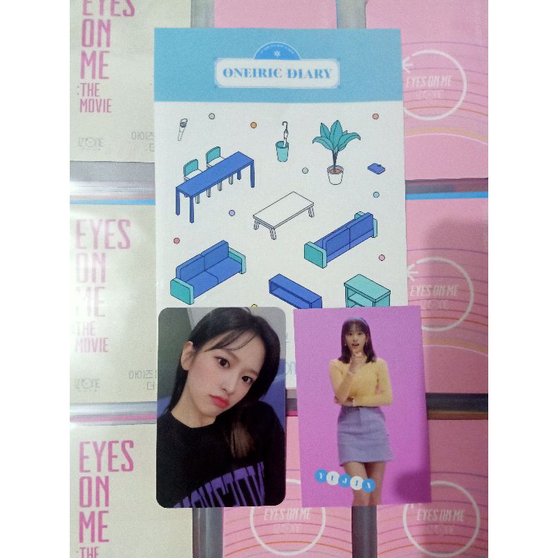 OFFICIAL IZ*ONE IZONE ONEIRIC DIARY PHOTOCARD AHN YUJIN