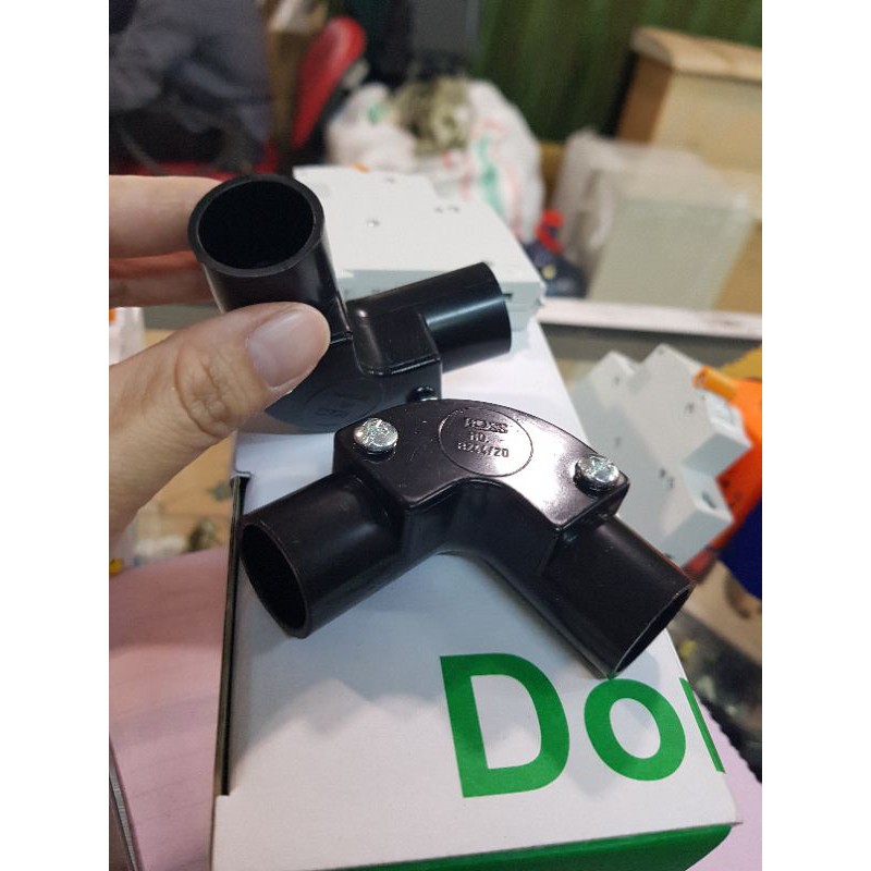 Elbow Pipa pvc 20 mm Hitam knee L Elbow
