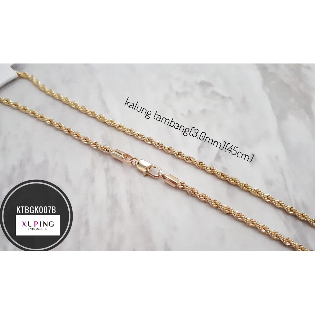 Kalung Tambang Emas B by Xuping