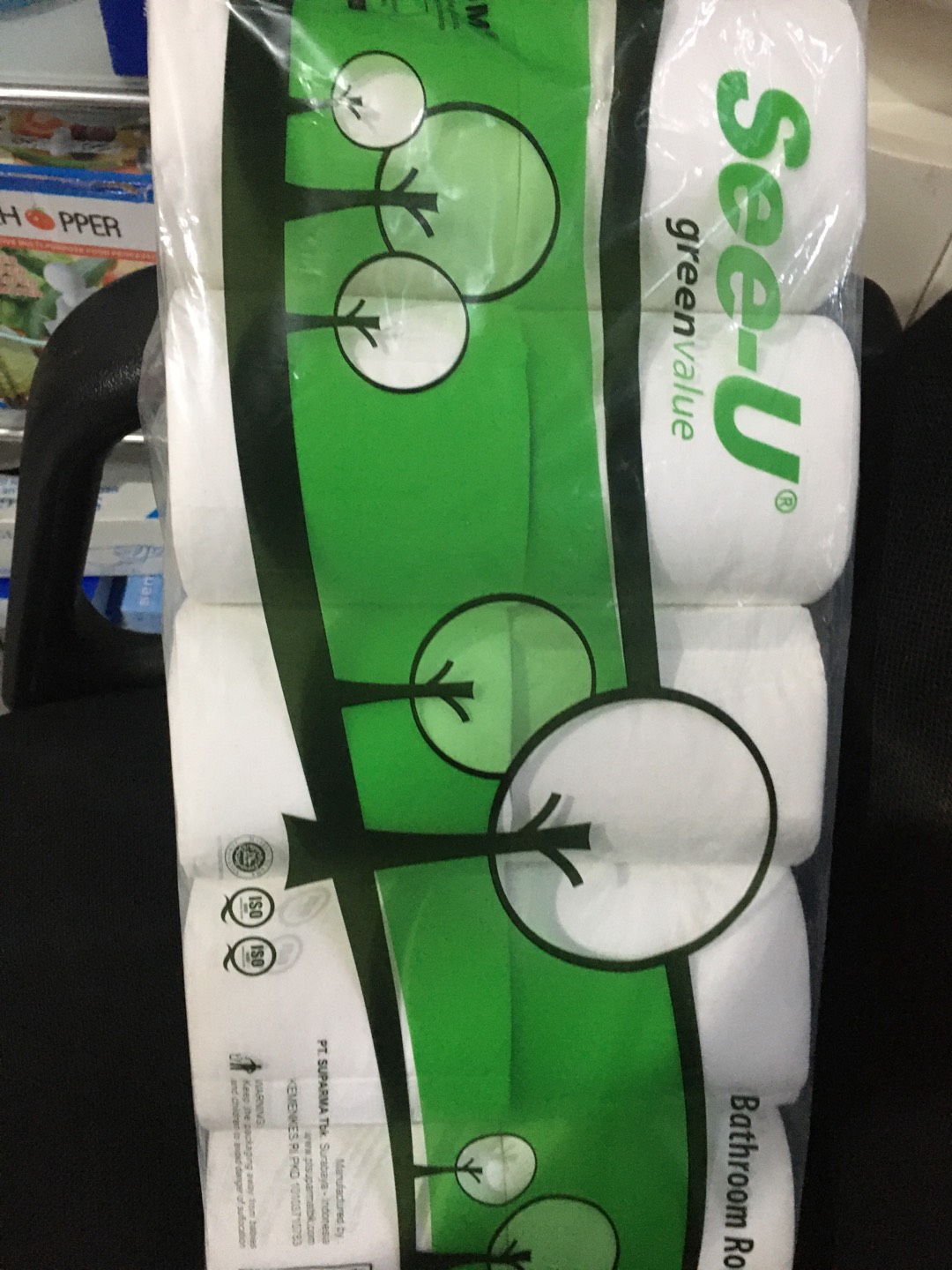 Tissue Gulung See - U/ Tissue Toilet 1 Pack Isi 10 Roll