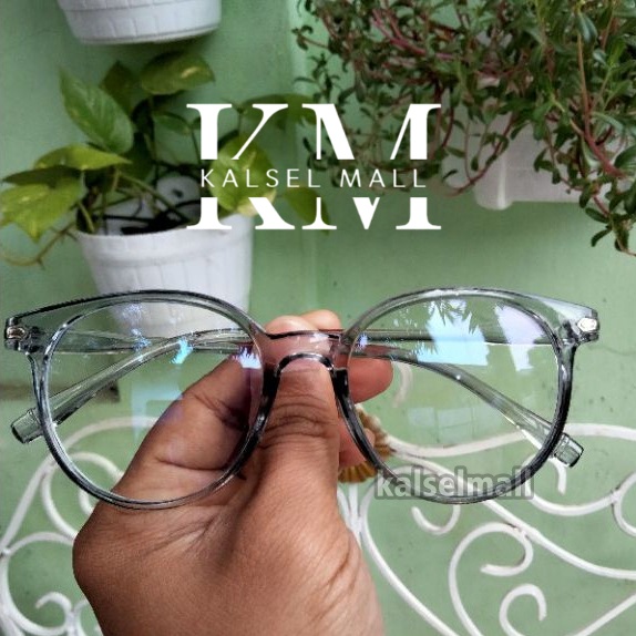 Kacamata Frame Anti Radiasi Metal Gaya Retro Model Oval Bulat Lonjong Untuk Pria / Wanita Model Artis Kaca Mata Retro Vintage Antiradiasi Keren Kuping Kucing Kotak  Cat Eye Horn Metal Cewek Cowok Banjarbaru Martapura Banjarmasin Kalselmall KCP18