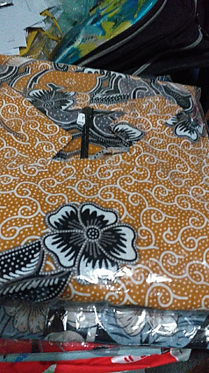 Maura Couple - Sania Ruffle Batik Couple Batik Sarimbit Mama Papa