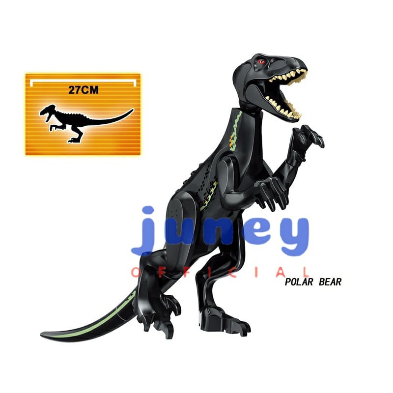 Lego Dino Indoraptor Minifigure Dinosaurus Mainan Anak Spinosaurus Trex Indominus