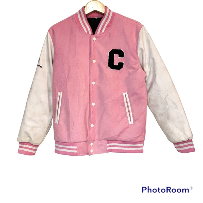 Varsity Jacket Univ Pink