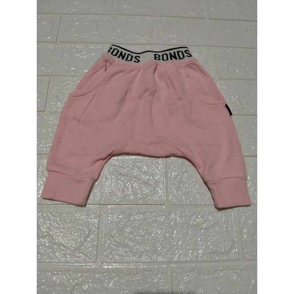 Preloved Like New Track Pants Bonds Baby Pink Preloved Logo Fleece Trackie Bonds Baby Preloved Celan