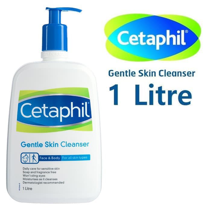CETAPHIL GENTLE SKIN CLEANSER 1000ML 1LITER 1000 ML