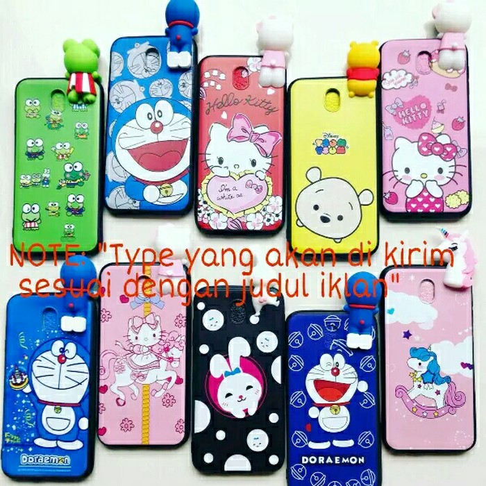 barokah case boneka xiaomi redmi 5x mi a1 softcase karakter terbaru