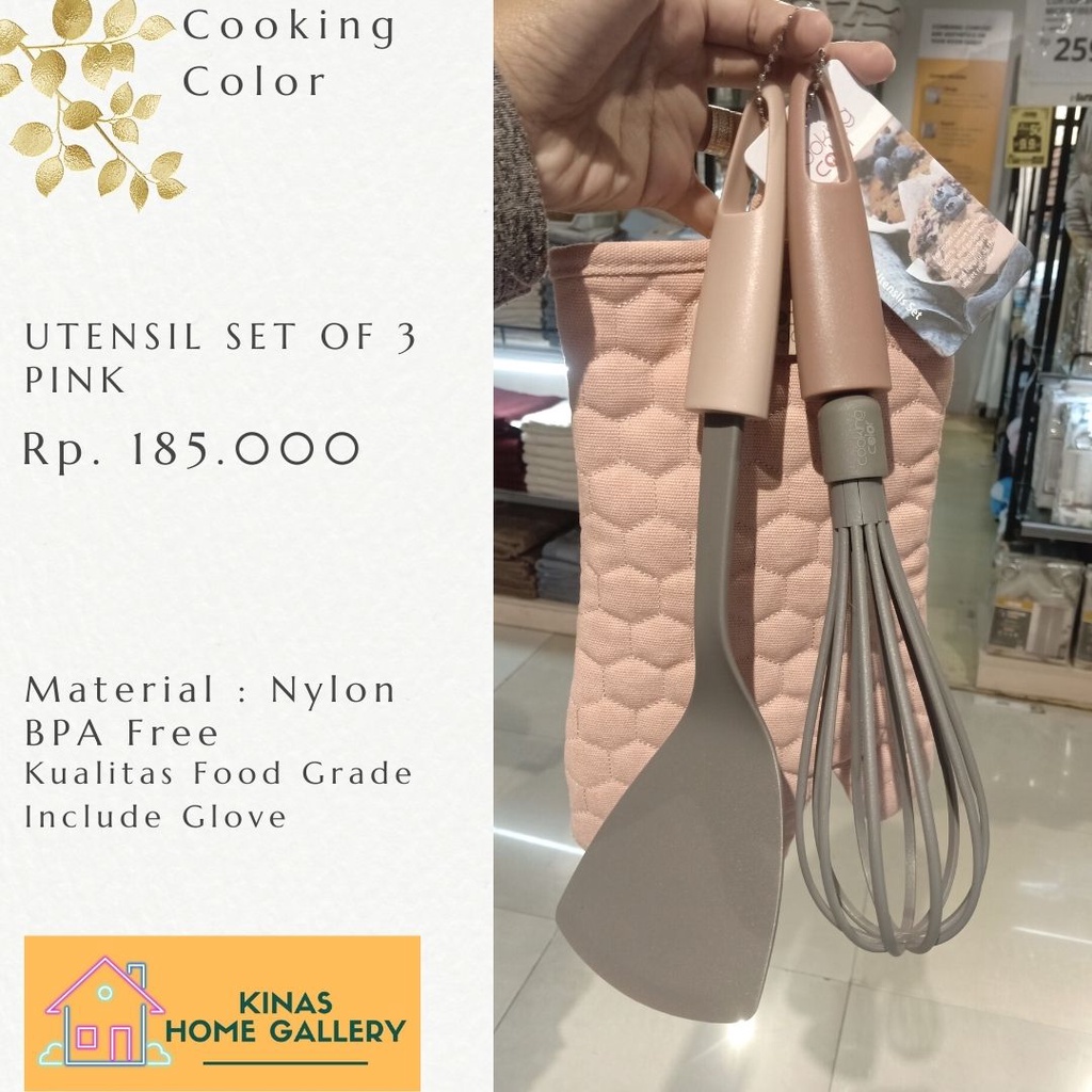 UTENSIL SET | SPATULA NYLON INFORMA | SUTIL | UTENSIL AESTHETIC