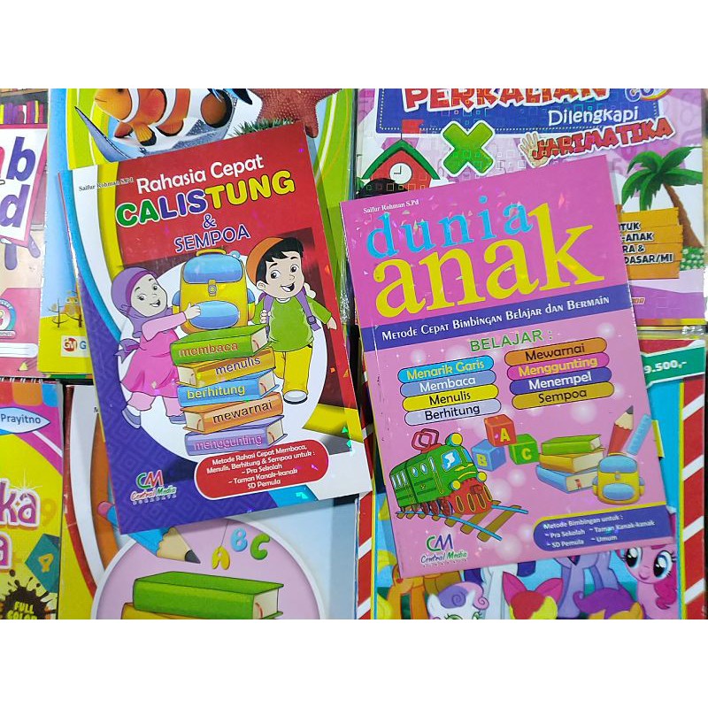 BUKU PAUD DAN TK (PAKET HEMAT 5)