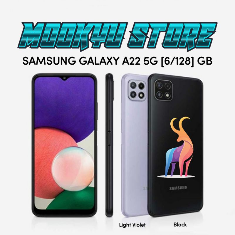 SAMSUNG Galaxy A22 5G 6/128 GB | Garansi Resmi SEIN 1 Tahun