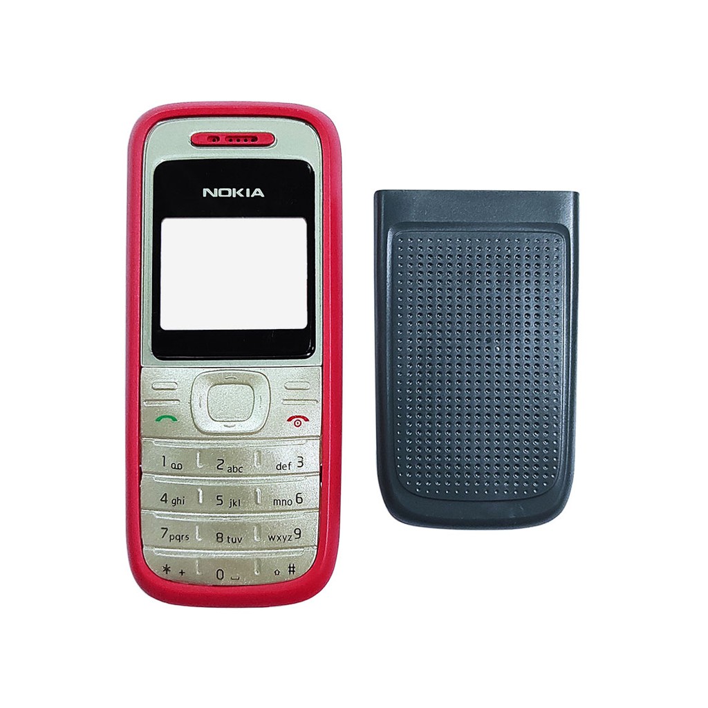 CASING NOKIA 1200 1208 KESING + BACK COVER WARNA RANDOM