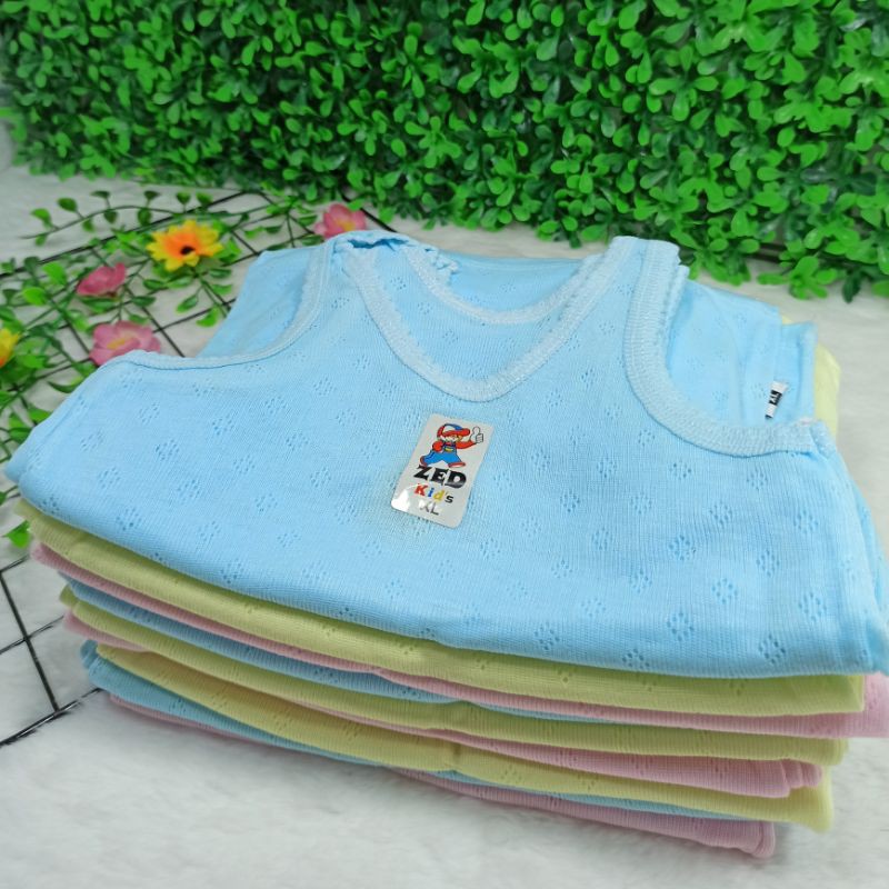 Kaos Dalam Anak Zedkids SNi size 0-2tahun (Paket 6pcs), Kaus Dalam, Baju Dalaman, Kaus Kutang