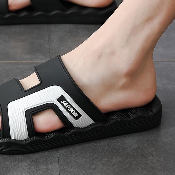 [ 100% IMPORT + Pijat Permukaan Sepatu + FREE ONGKIR ] - Sendal pria / Sol Gelombang / SANDAL GUNUNG