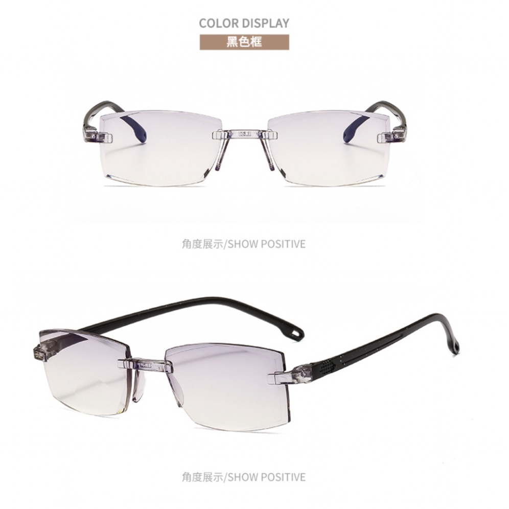 Kacamata Baca Lensa Plus Double Anti Radiasi +1.00 s/d + 4.00 Kacamata Pria Reading Glasses 804 Original Bisa Jalan dan Nonton TV
