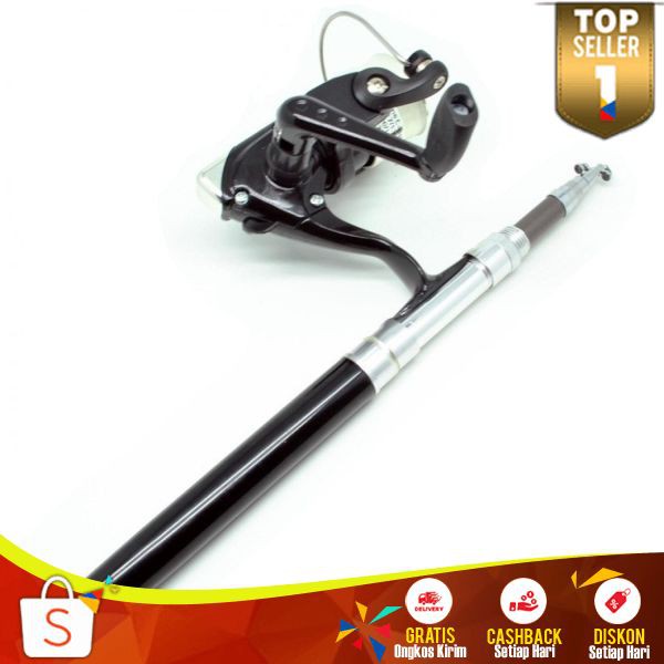 Fish Pen Mini Portable Extreme Rod Length 1M Terbaru Joran Pancing Pena Pancingan Pulpen Ringan Kuat