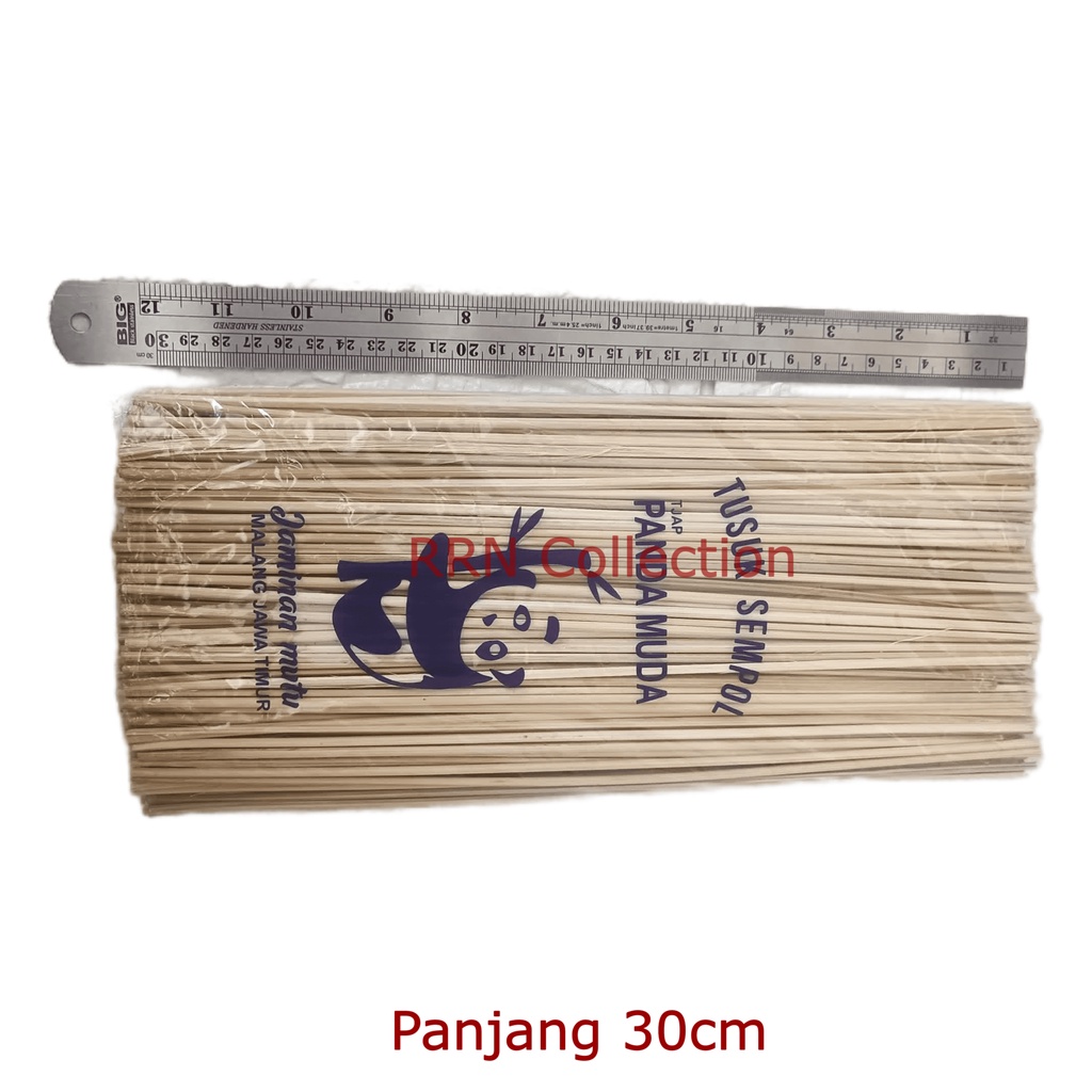Tusuk sempol 30cm / tusuk buket uang / stik buket uang / tusuk bambu sempol / tusuk bambu buket uang /tusuk buket jajan snack