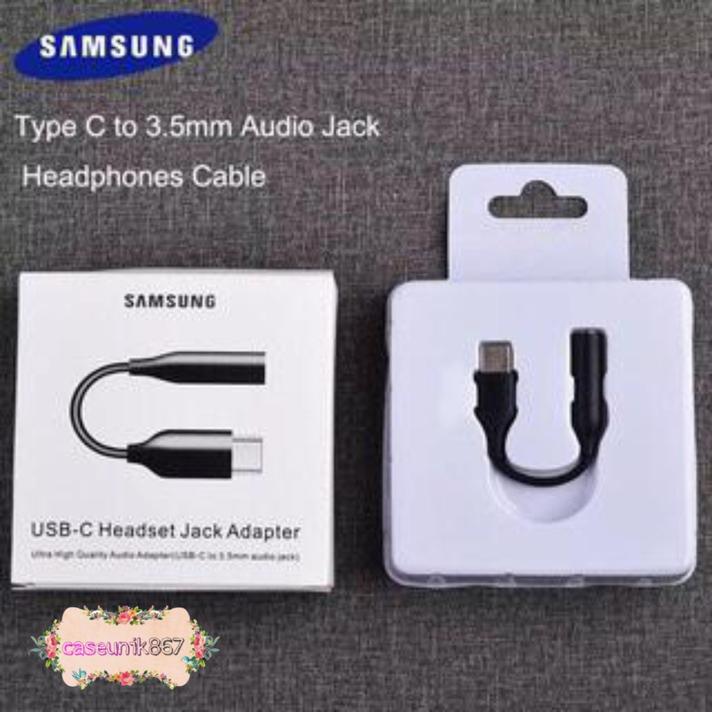 BM046 SAMSUNG tipe c To 3.5mm adapter converter audio Jack 3.5mm adapter Headset tipe c adapter ori CS1827