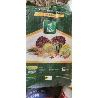 PUPUK TANAMAN LAO YING N26% 5kg