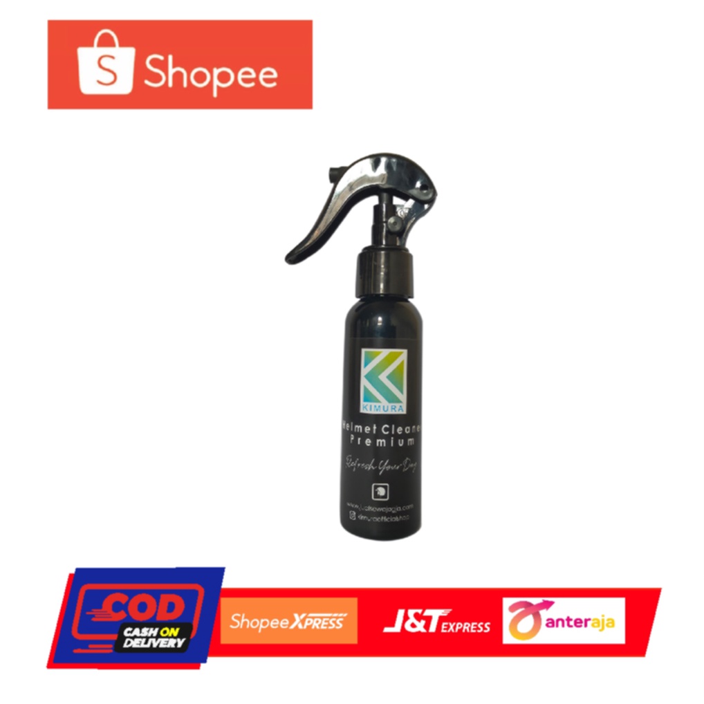 KIMURA Cleaner Helm Premium 100mL Sabun Helm 100mL