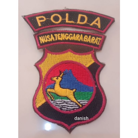 bet bordir POLDA NTB NUSA TENGGARA BARAT pembelian minimal 5 biji