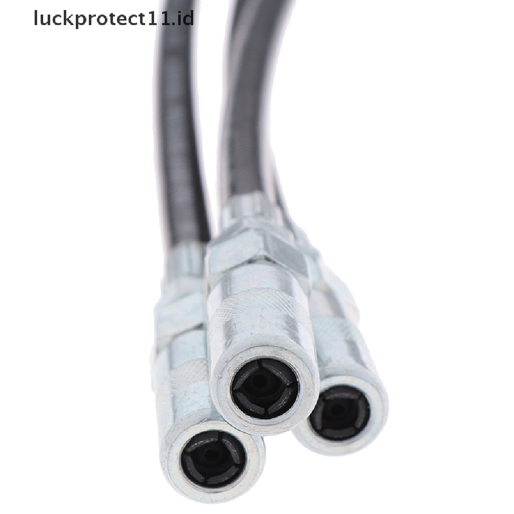 //HG&amp;ID// Flexible grease gun whip hose heavy duty long extension tube with connector .